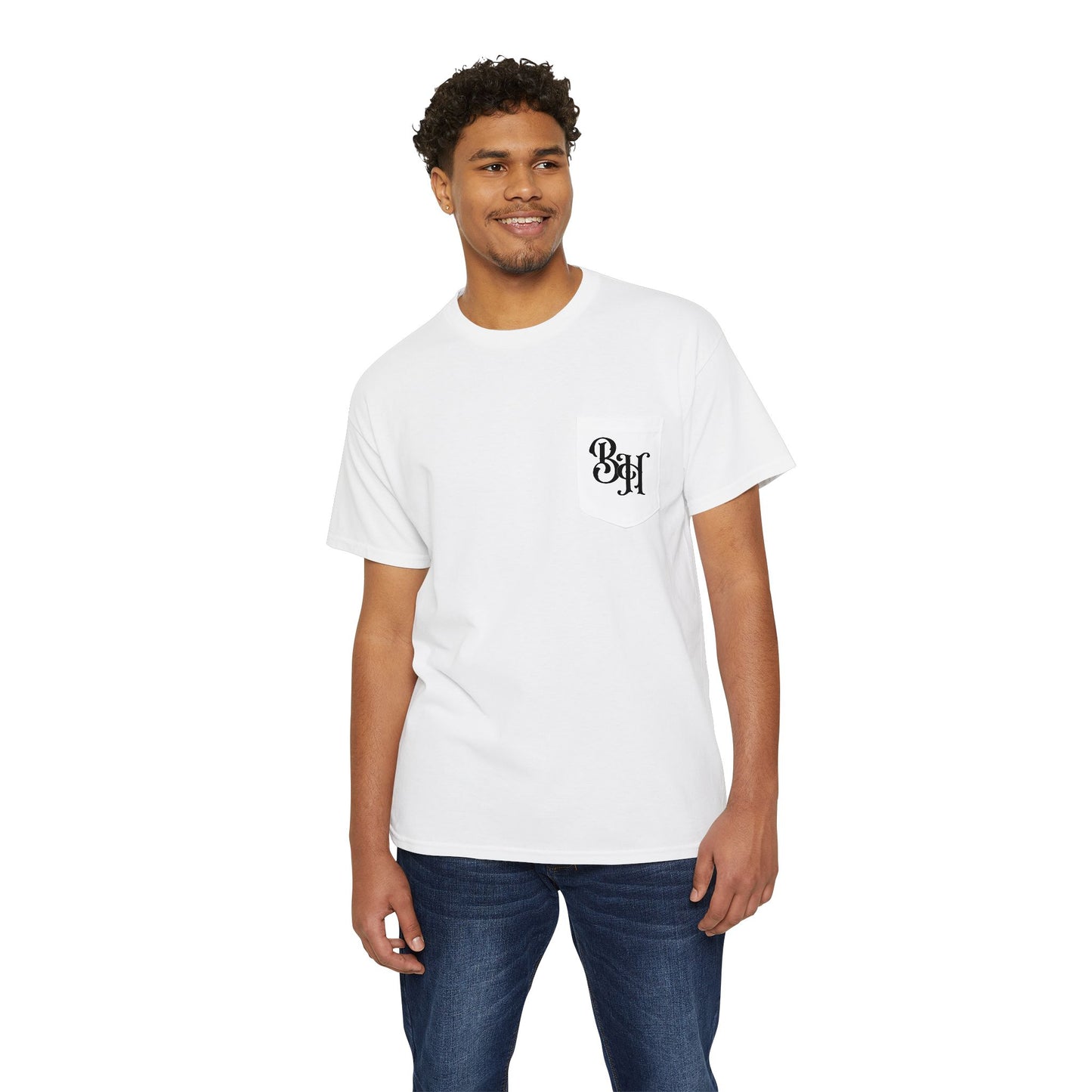 Big Holler (BH) - Unisex Heavy Cotton Pocket Tee