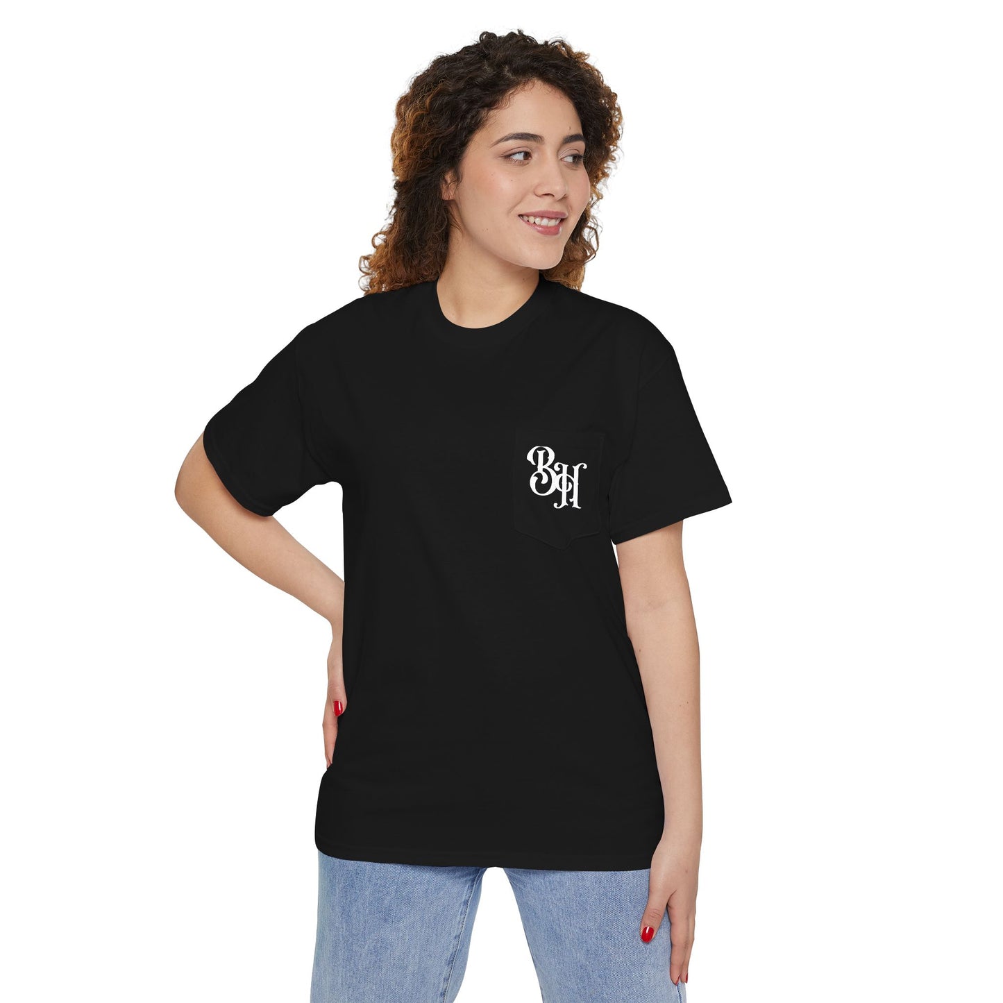 Big Holler (BH) - Unisex Heavy Cotton Pocket Tee
