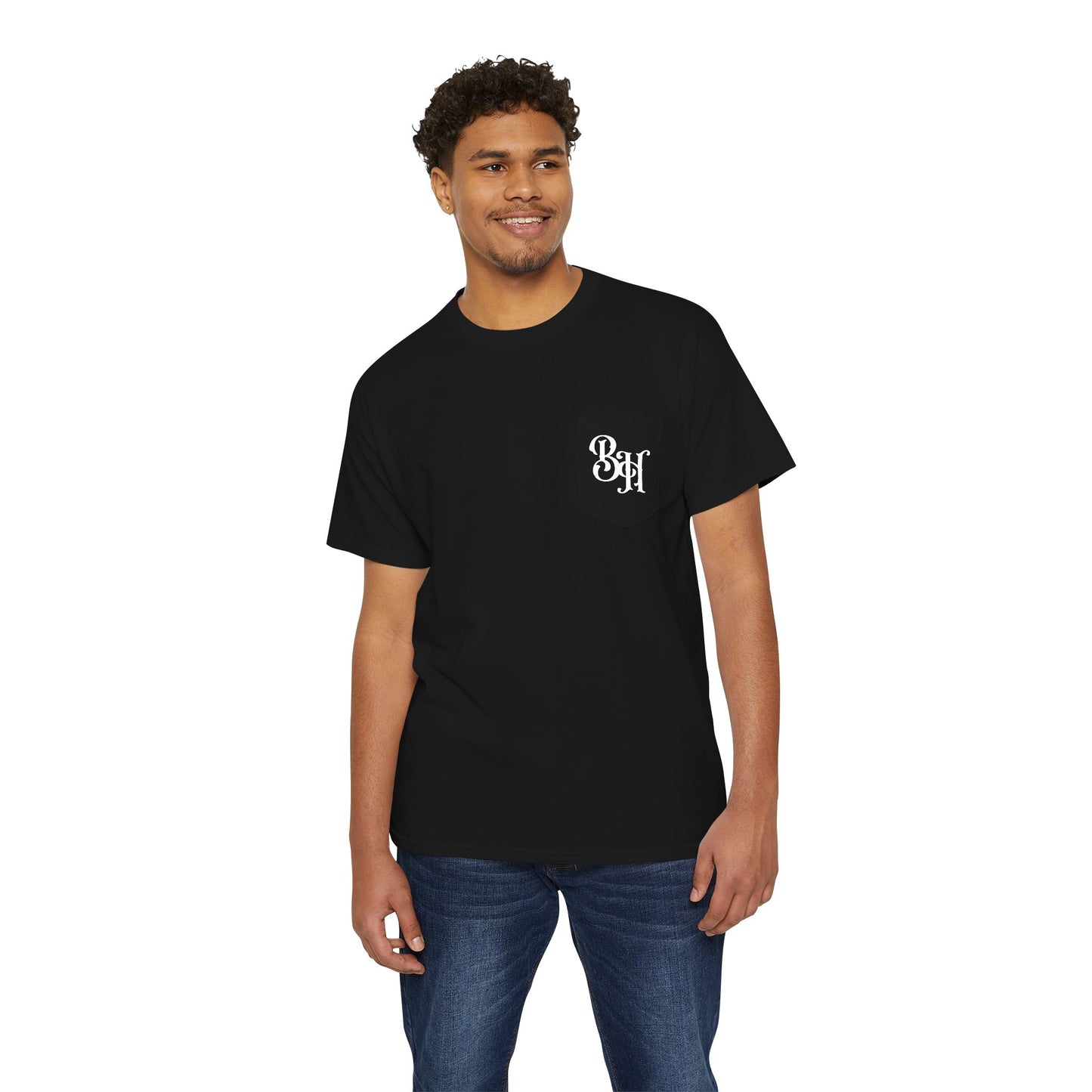 Big Holler (BH) - Unisex Heavy Cotton Pocket Tee