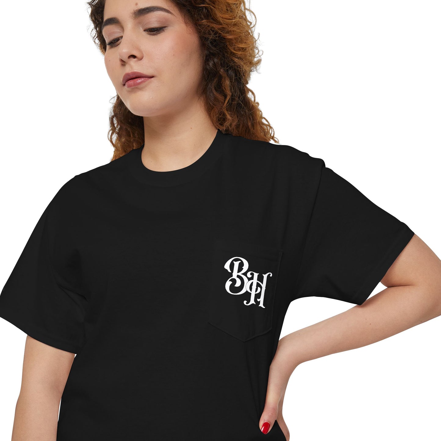 Big Holler (BH) - Unisex Heavy Cotton Pocket Tee